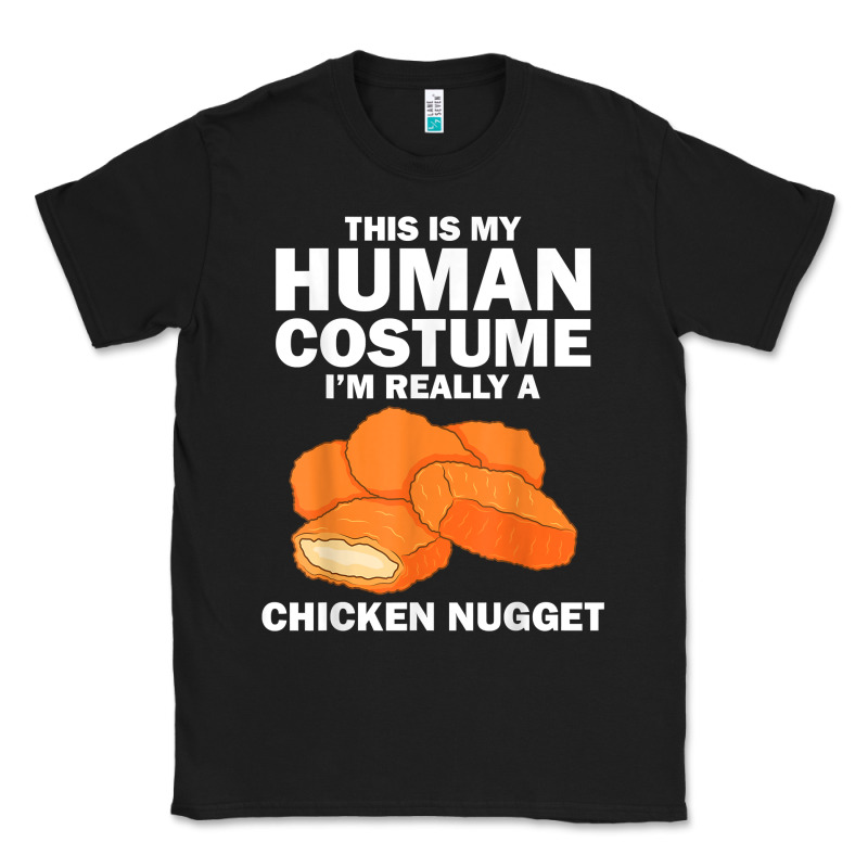Funny Chicken Nugget Costume For Kids Fashion Nugget Foodie T Shirt Classic Tee by linhVisuals | Teevron