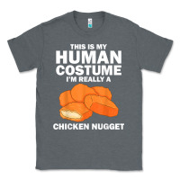 Charcoal Heather funny chicken nugget costume for kids fashion nugget foodie t shirt Classic Tee - linhVisuals