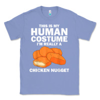 Colony Blue funny chicken nugget costume for kids fashion nugget foodie t shirt Classic Tee - linhVisuals