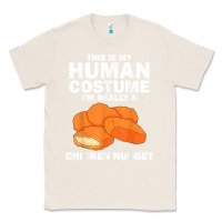 Natural funny chicken nugget costume for kids fashion nugget foodie t shirt Classic Tee - linhVisuals