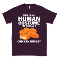 Plum funny chicken nugget costume for kids fashion nugget foodie t shirt Classic Tee - linhVisuals