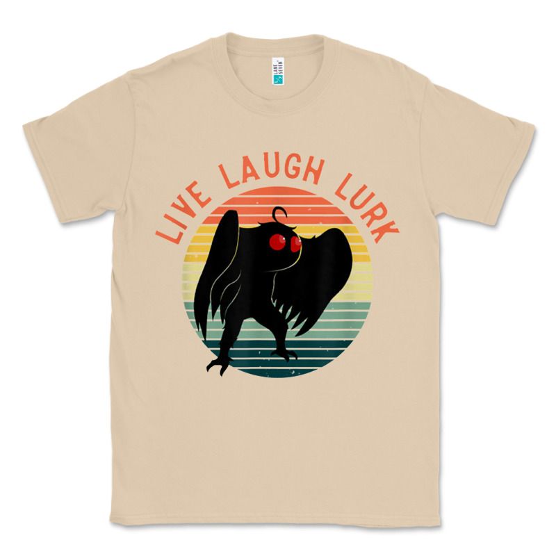 Mothman Live Laugh Lurk Classic Tee by linhVisuals | Teevron