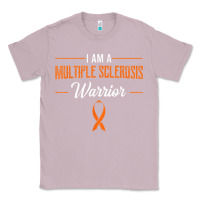 Lilac multiple sclerosis warrior autoimmune disease orange ribbon Classic Tee - linhVisuals