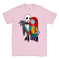 Bubblegum Pink jack  and sally Classic Tee - linhVisuals