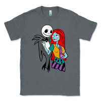 Charcoal Heather jack  and sally Classic Tee - linhVisuals