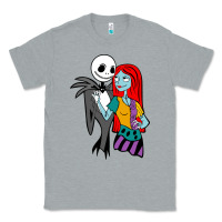 Heather Grey jack  and sally Classic Tee - linhVisuals