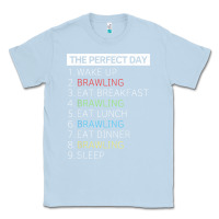 Dusty Blue brawl shirt brawling gamer gaming t shirt Classic Tee - linhVisuals