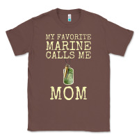 Chestnut my favorite marine calls me mom Classic Tee - linhVisuals
