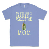 Colony Blue my favorite marine calls me mom Classic Tee - linhVisuals
