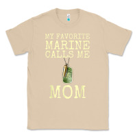 Mushroom my favorite marine calls me mom Classic Tee - linhVisuals