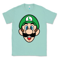 Seafoam luigi Classic Tee - linhVisuals
