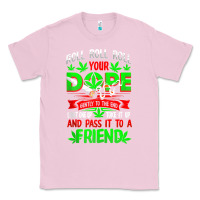 Bubblegum Pink funny weed pot lover roll joint friend smoking marijuana tank top Classic Tee - linhVisuals
