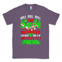 Lavender funny weed pot lover roll joint friend smoking marijuana tank top Classic Tee - linhVisuals