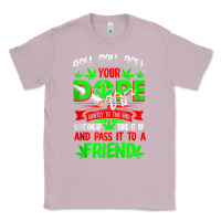 Lilac funny weed pot lover roll joint friend smoking marijuana tank top Classic Tee - linhVisuals