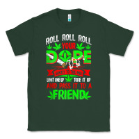 Sports Green funny weed pot lover roll joint friend smoking marijuana tank top Classic Tee - linhVisuals