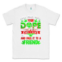 White funny weed pot lover roll joint friend smoking marijuana tank top Classic Tee - linhVisuals