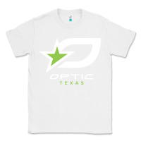 White funny  gaming optic Classic Tee - linhVisuals