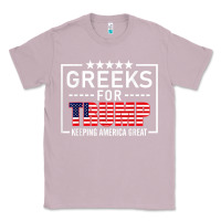 Lilac greeks for trump conservative gift trump 2020 re election t shirt Classic Tee - linhVisuals