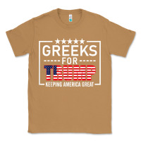 Toasted Coconut greeks for trump conservative gift trump 2020 re election t shirt Classic Tee - linhVisuals