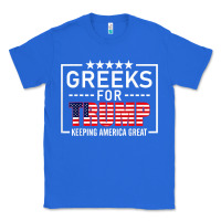 True Royal greeks for trump conservative gift trump 2020 re election t shirt Classic Tee - linhVisuals