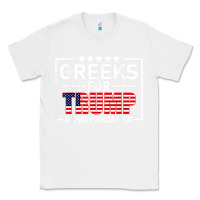 White greeks for trump conservative gift trump 2020 re election t shirt Classic Tee - linhVisuals