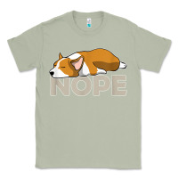 Matcha nope lazy corgi Classic Tee - linhVisuals