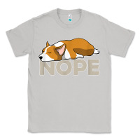 Moon Dust nope lazy corgi Classic Tee - linhVisuals
