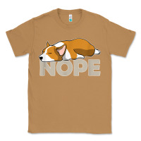 Toasted Coconut nope lazy corgi Classic Tee - linhVisuals