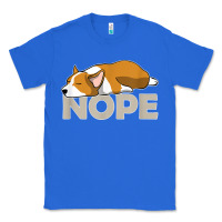 True Royal nope lazy corgi Classic Tee - linhVisuals