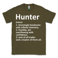 Army Green hunter definition personalized name funny birthday gift idea t shirt Classic Tee - linhVisuals