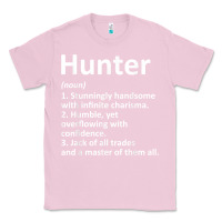 Bubblegum Pink hunter definition personalized name funny birthday gift idea t shirt Classic Tee - linhVisuals