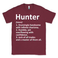 Burgundy hunter definition personalized name funny birthday gift idea t shirt Classic Tee - linhVisuals