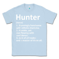 Dusty Blue hunter definition personalized name funny birthday gift idea t shirt Classic Tee - linhVisuals