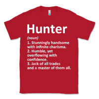 Red hunter definition personalized name funny birthday gift idea t shirt Classic Tee - linhVisuals