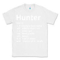 White hunter definition personalized name funny birthday gift idea t shirt Classic Tee - linhVisuals
