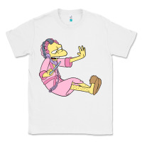 White moe Classic Tee - linhVisuals
