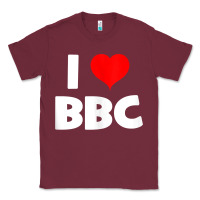 Burgundy i love bbc tank top Classic Tee - linhVisuals