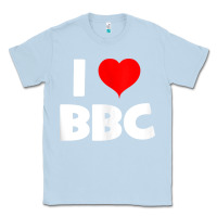 Dusty Blue i love bbc tank top Classic Tee - linhVisuals