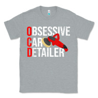 Heather Grey funny obessive car detailer for car detailing t shirt Classic Tee - linhVisuals