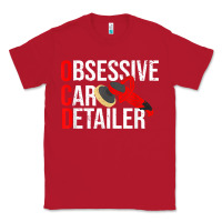 Red funny obessive car detailer for car detailing t shirt Classic Tee - linhVisuals