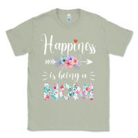 Matcha happiness is being a noni ever women floral decor Classic Tee - linhVisuals