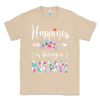 Mushroom happiness is being a noni ever women floral decor Classic Tee - linhVisuals