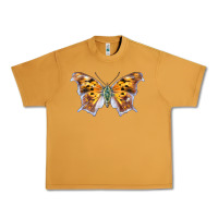 Peanut Butter Question Mark Butterfly Urban Heavy Tee - LillyAllenDesigns