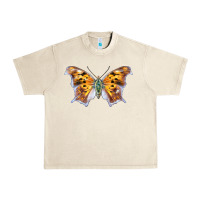 Sandshell Question Mark Butterfly Urban Heavy Tee - LillyAllenDesigns