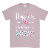 Lilac happiness is being a noni ever women floral decor Classic Tee - linhVisuals