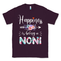 Plum happiness is being a noni ever women floral decor Classic Tee - linhVisuals