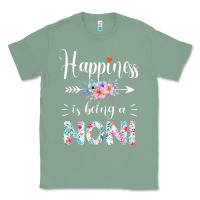 Sage happiness is being a noni ever women floral decor Classic Tee - linhVisuals