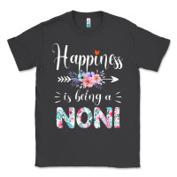 Smoke happiness is being a noni ever women floral decor Classic Tee - linhVisuals