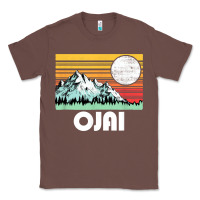 Chestnut ojai california mountains & sun retro 80s graphic Classic Tee - linhVisuals