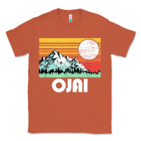 Copper ojai california mountains & sun retro 80s graphic Classic Tee - linhVisuals